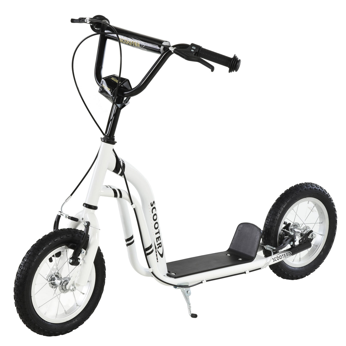 easycomfort easycomfort monopattino per bambini 5 regolabile doppi freni pneumatico gonfiabile