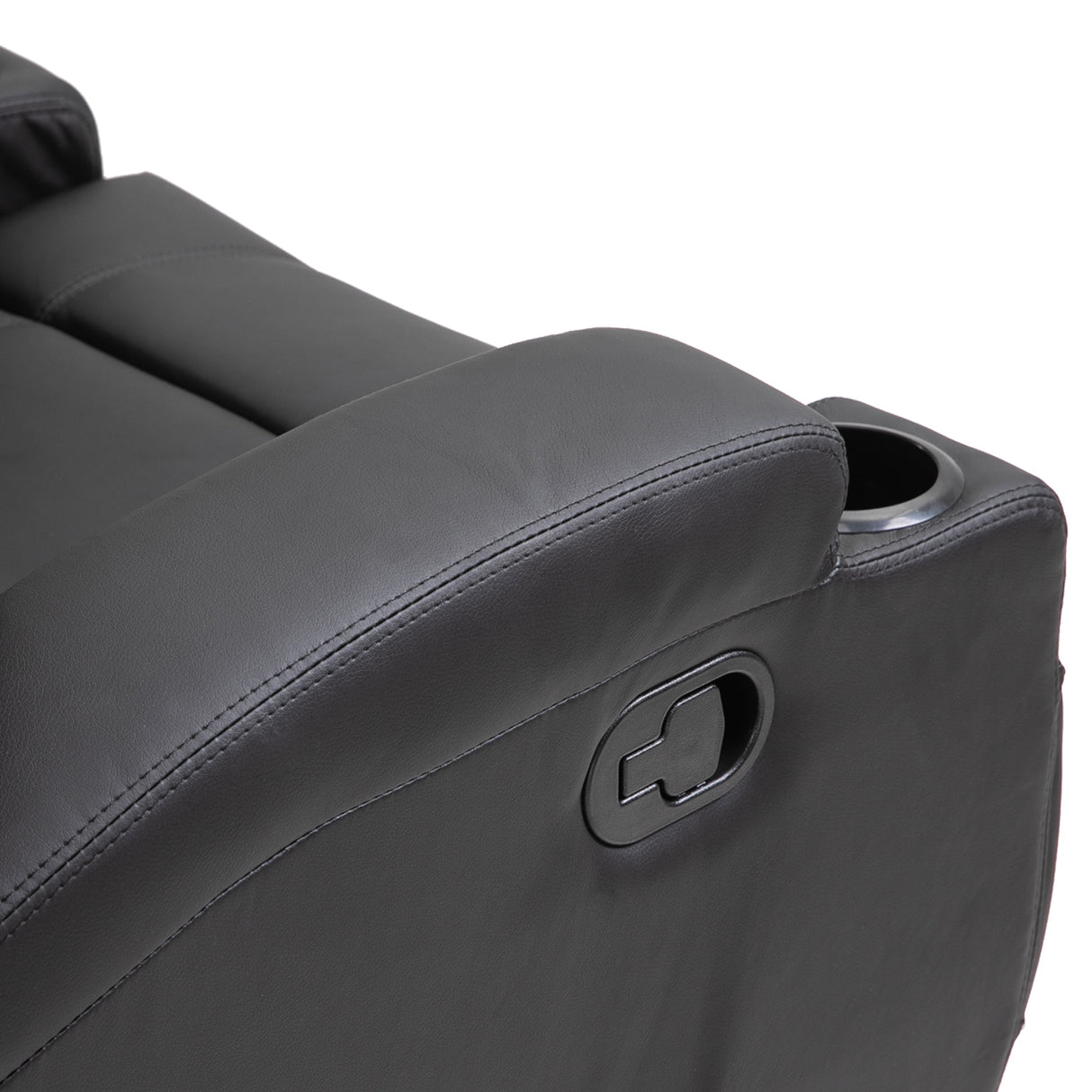 easycomfort easycomfort poltrona relax massaggiante con 8 punti 5 modalita e 2 intensita reclinabile con poggiapiedi e girevole 84x92x109cm nero