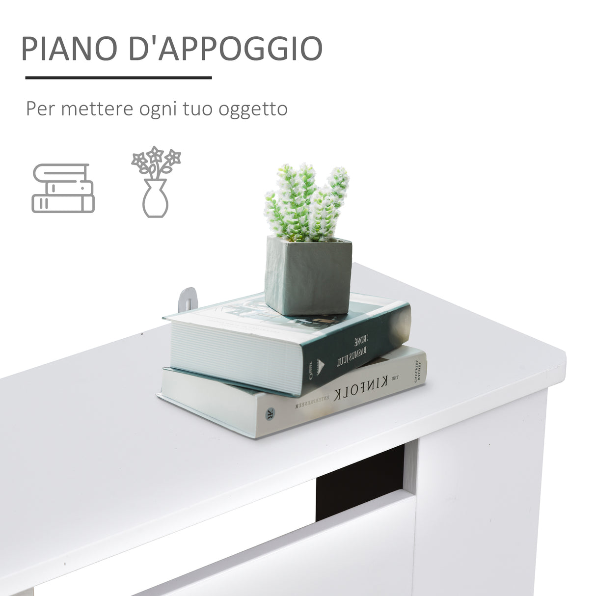 easycomfort easycomfort copritermosifone in legno a griglia bianco 78x82x19cm