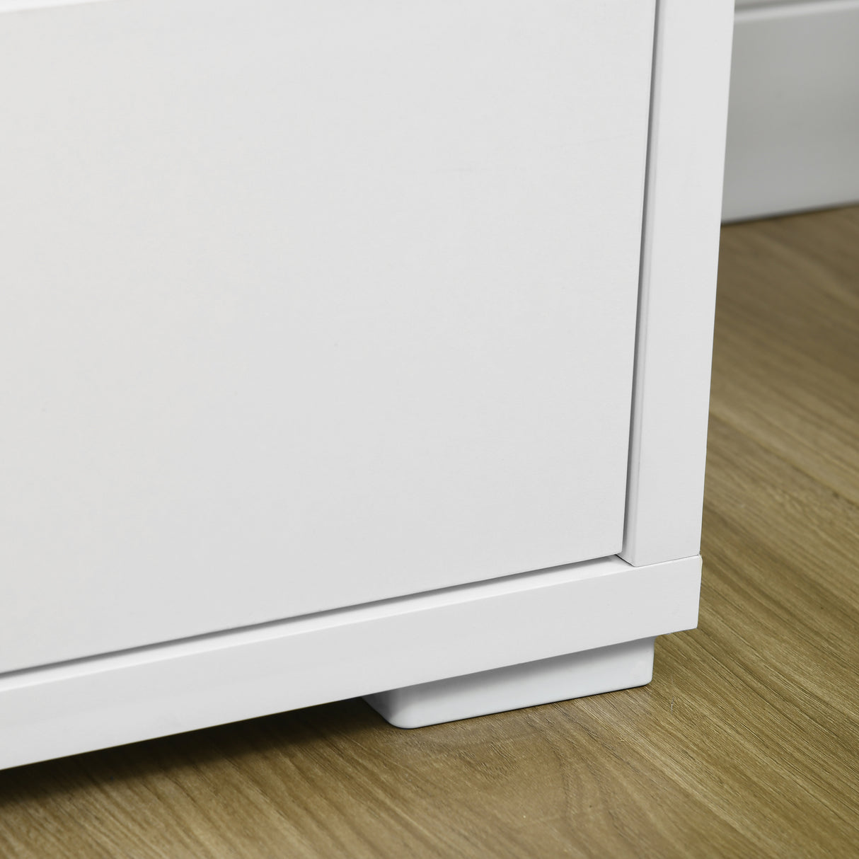 easycomfort easycomfort cassettiera 6 cassetti moderna in truciolato per camera da letto e ingresso 140x37x75cm