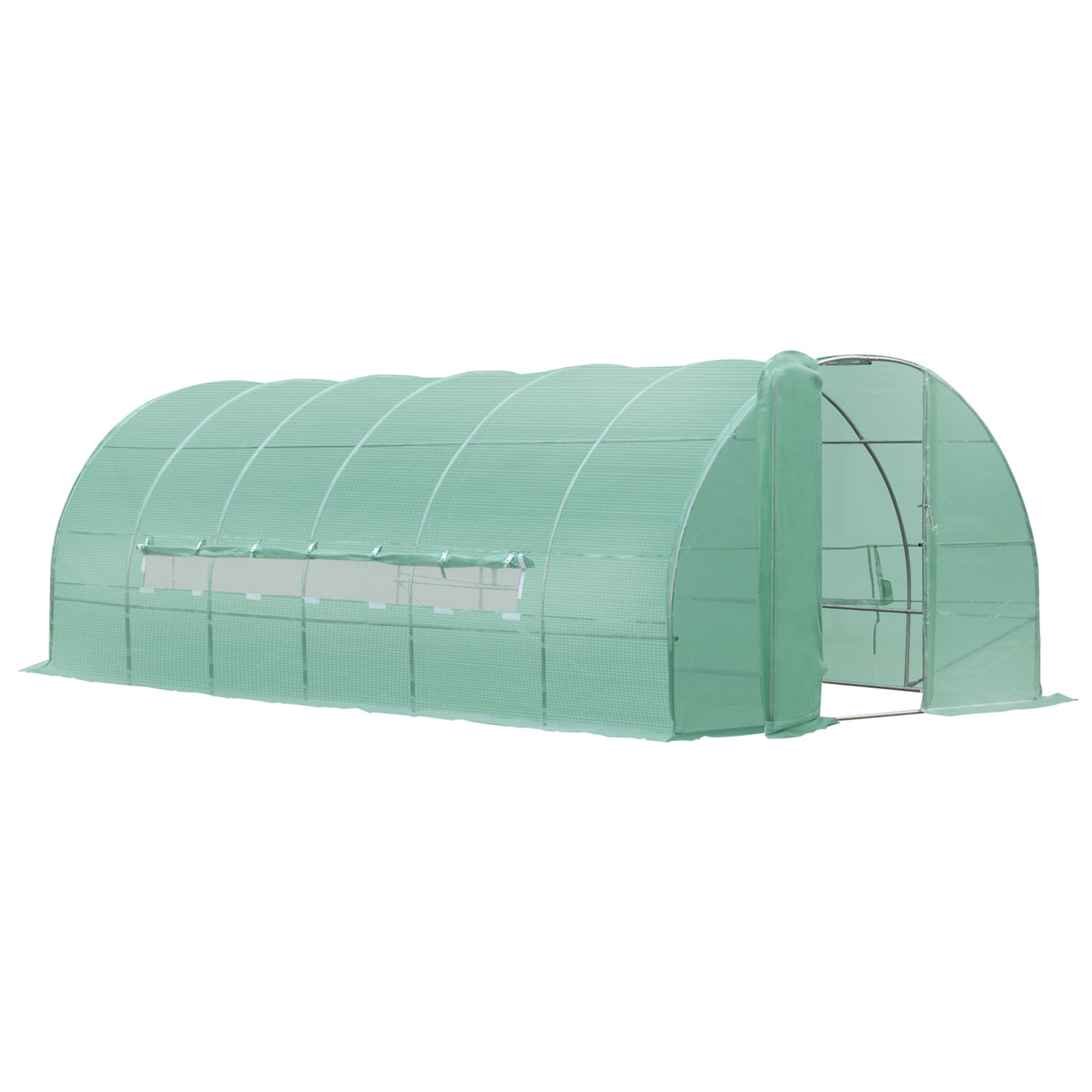 easycomfort easycomfort serra da giardino a tunnel per coltivazaione piante in pe 600300200cm ean 8054144133676