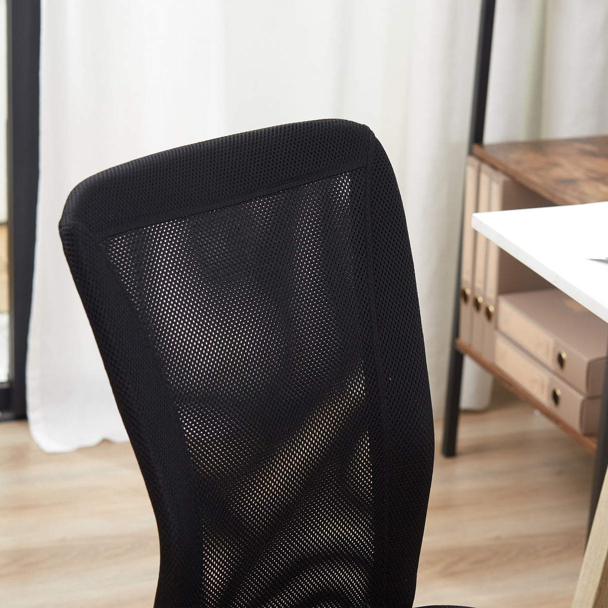 easycomfort easycomfort sedia da ufficio ergonomica senza braccioli tessuto traspirante a rete altezza regolabile e 5 ruote 43x58x90 100cm nero ean 8054111843478