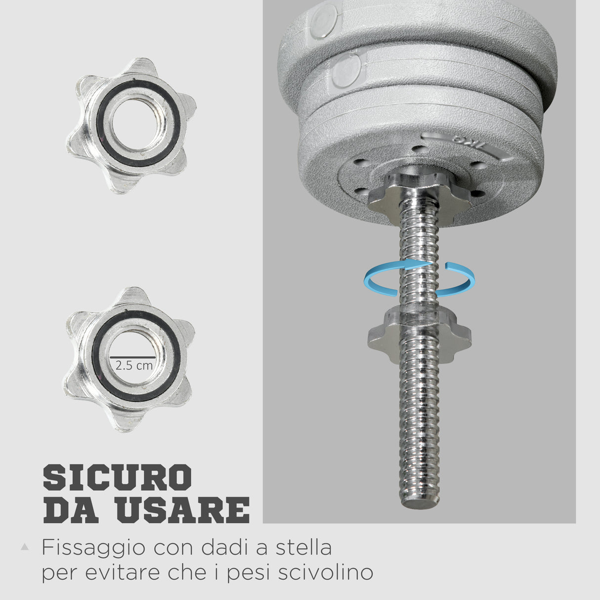 easycomfort bilanciere da squat stacchi da terra e sollevamenti per pesi da o2.5 cm da 100kg mx in acciaio o2.5x170 cm argento