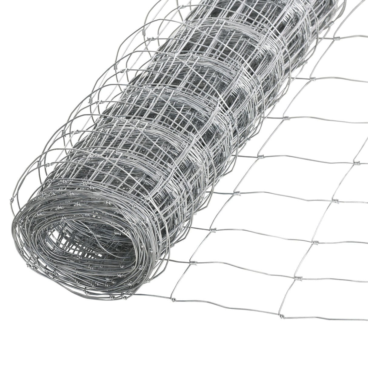 easycomfort rotolo di rete per recinzione metallica zincata da 26.1m altezza 1.2m argento