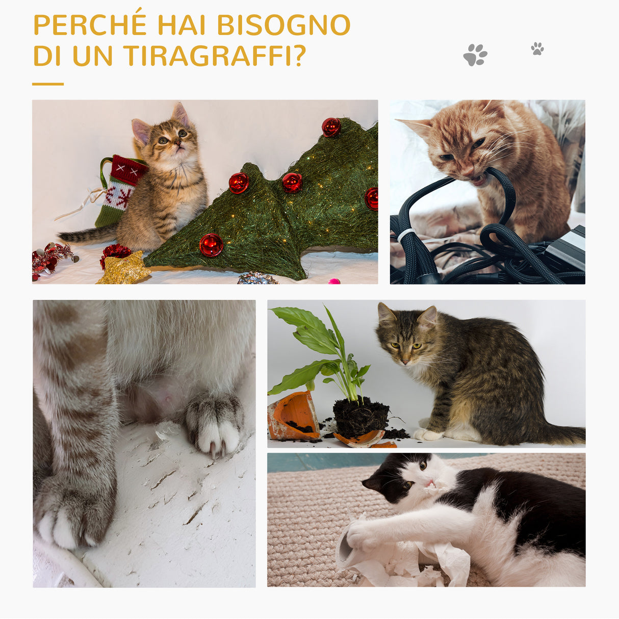 easycomfort easycomfort set 2 tiragraffi per gatti da divano tappetini tiragraffi in sisal e poliestere 130x45cm grigio