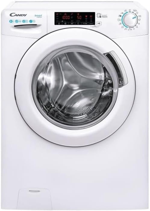 lavatrice a carica frontale candy cs 128txme s 8 kg classe a a85xl60xp52 1200 giri smart motore inverter