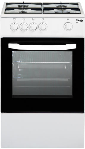 beko cucina a gas beko csg42001fw 4 fuochi forno a gas 54 litri a85xl50xp50 bianco ean 8690842014314