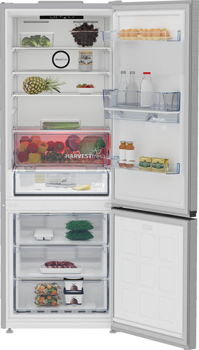 beko frigorifero combinato beko b3rcne564hdxb 490 litri classe e a192xl70xp745 total no frost harvestfresh metal look ean 8690842629853