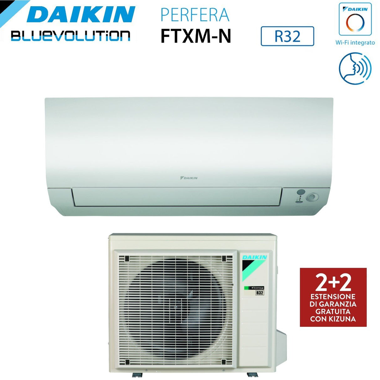 area occasioni climatizzatore condizionatore daikin bluevolution inverter serie perfera 12000 btu ftxm35n r 32 classe a___ wi fi integrato garanzia italiana