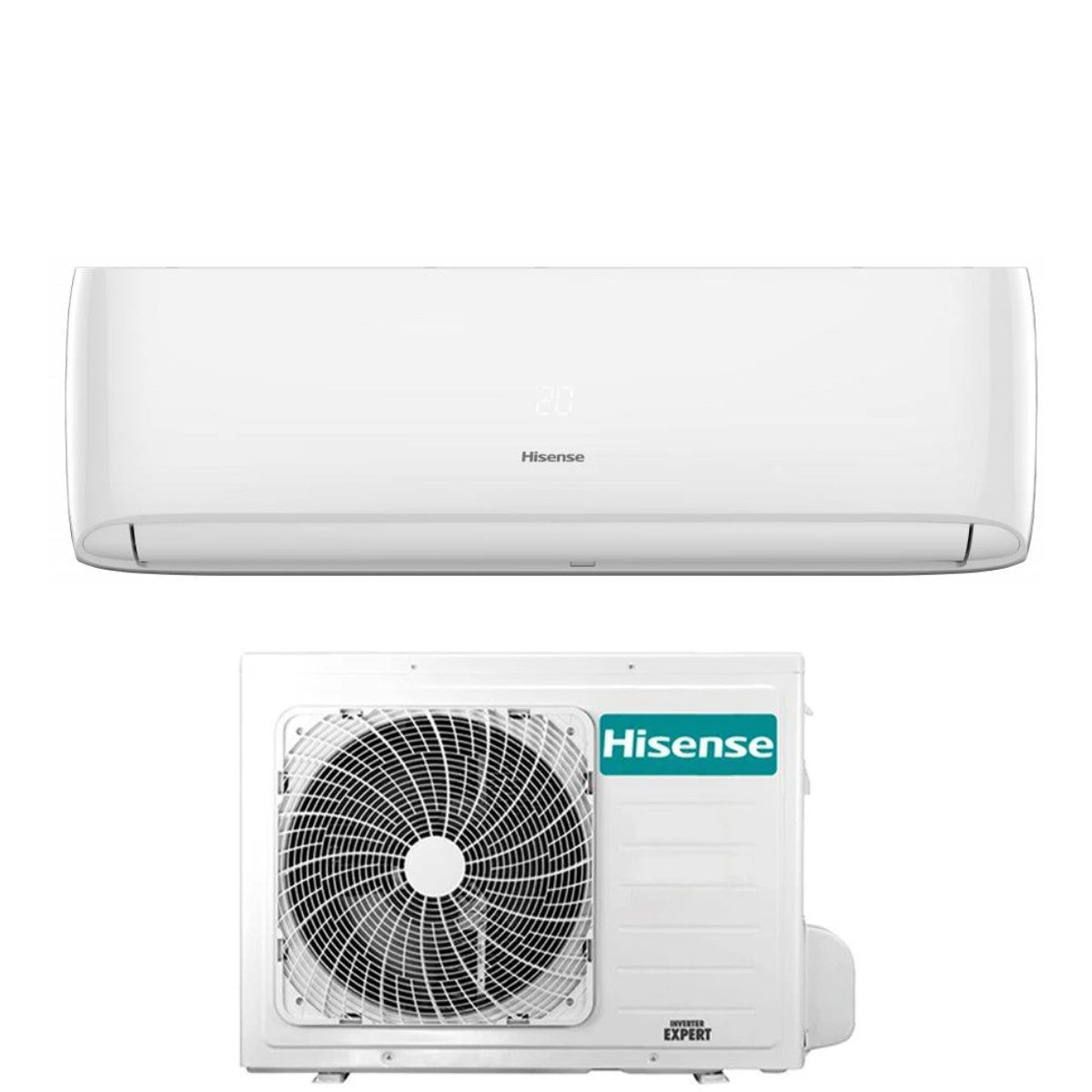 area occasioni climatizzatore condizionatore hisense inverter serie easy smart 9000 btu ca25yr05g + ca25yr05w r 32 wi fi optional classe a++ a+ 37916