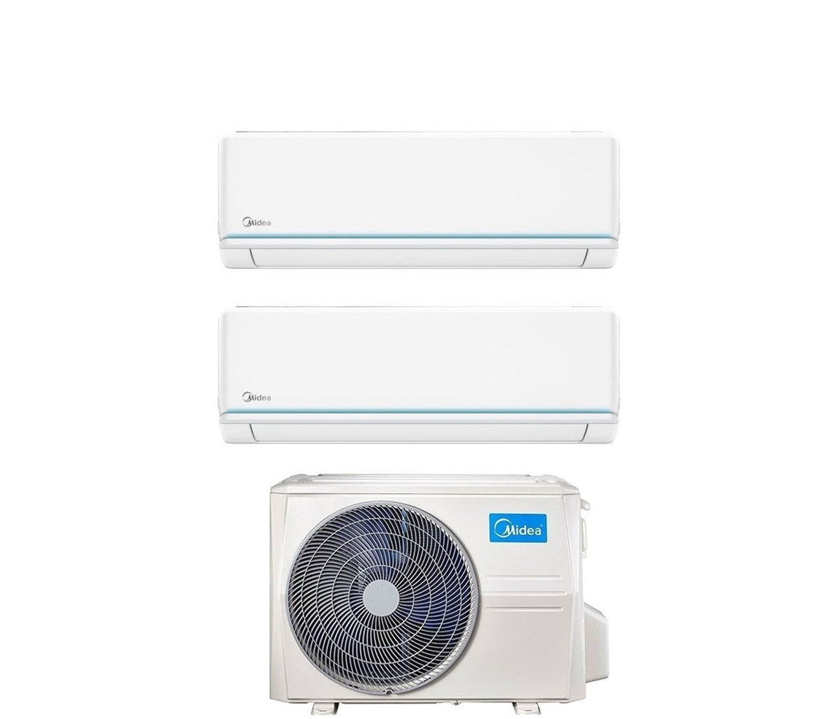 area occasioni climatizzatore condizionatore midea dual split inverter serie evolution 12_12 con m2od 18hfn8 q r 32 wi fi optional 12000_12000 ao902