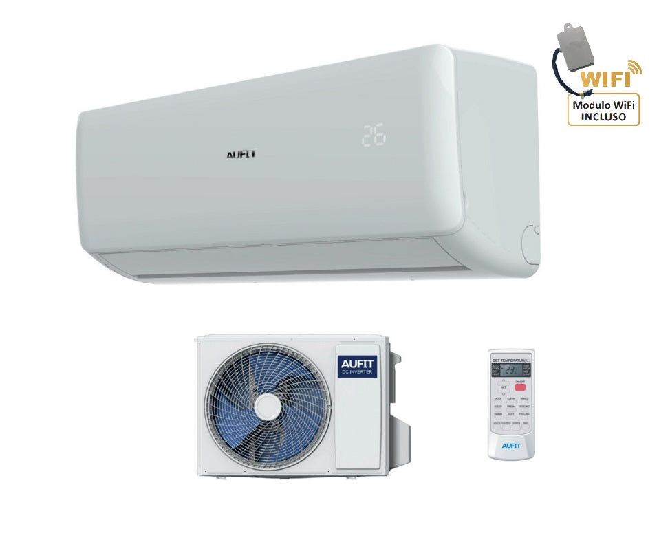 aufit climatizzatore condizionatore inverter aufit serie freedom fa4 18000 btu r 32 wi fi incluso dasw h18e0b4fa aa