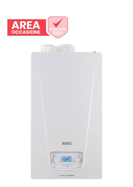 baxi area occasioni 2360 caldaia a condensazione baxi luna classic 24 kw metanogpl low nox completa di kit scarico fumi