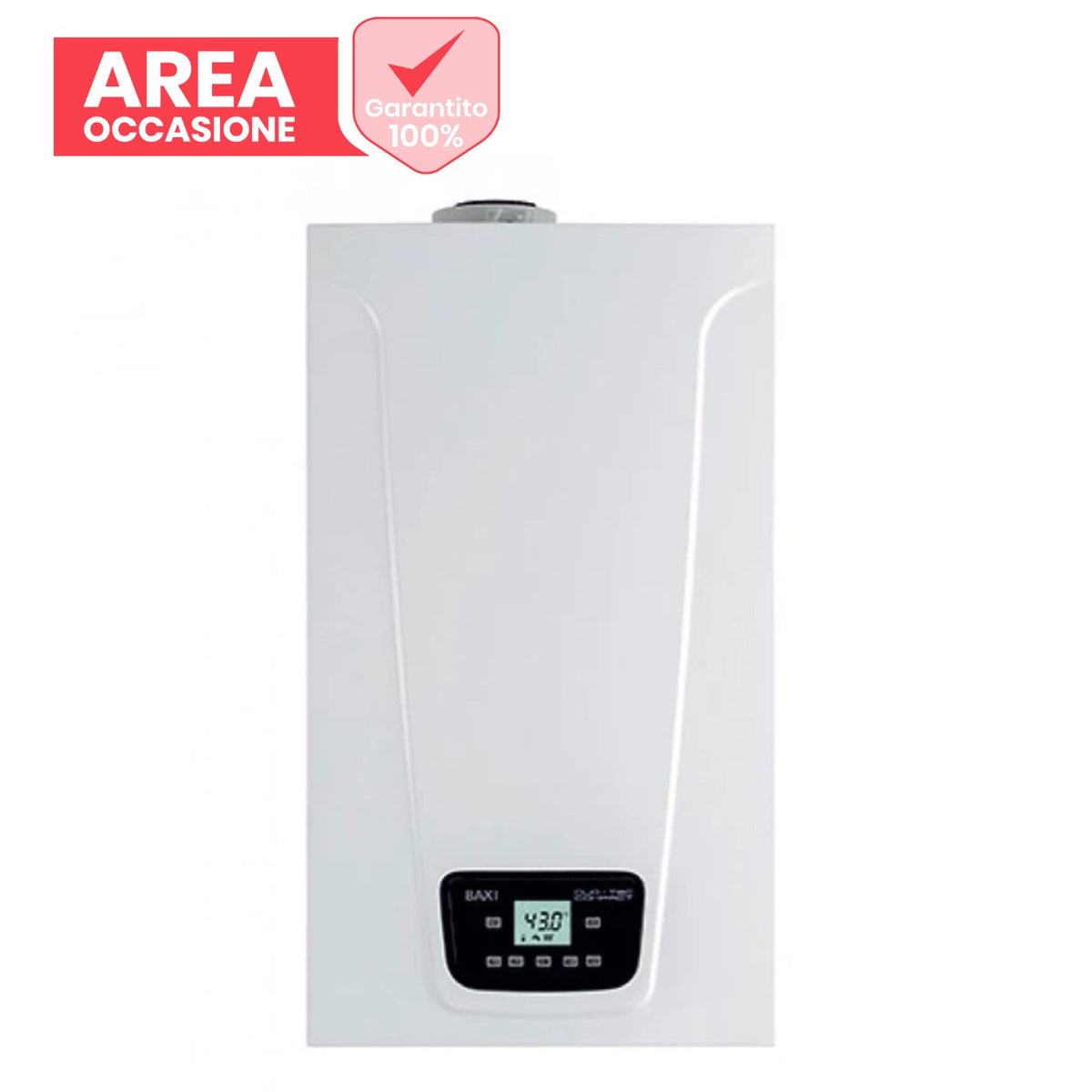 baxi area occasioni 2574 caldaia a condensazione baxi duo tec compact e 24 kw metanogpl con kit scarico fumi