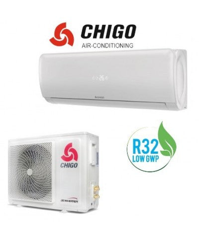 climatizzatore condizionatore chigo inverter serie amber 18000 btu cs 50v3g r 32 classe a__