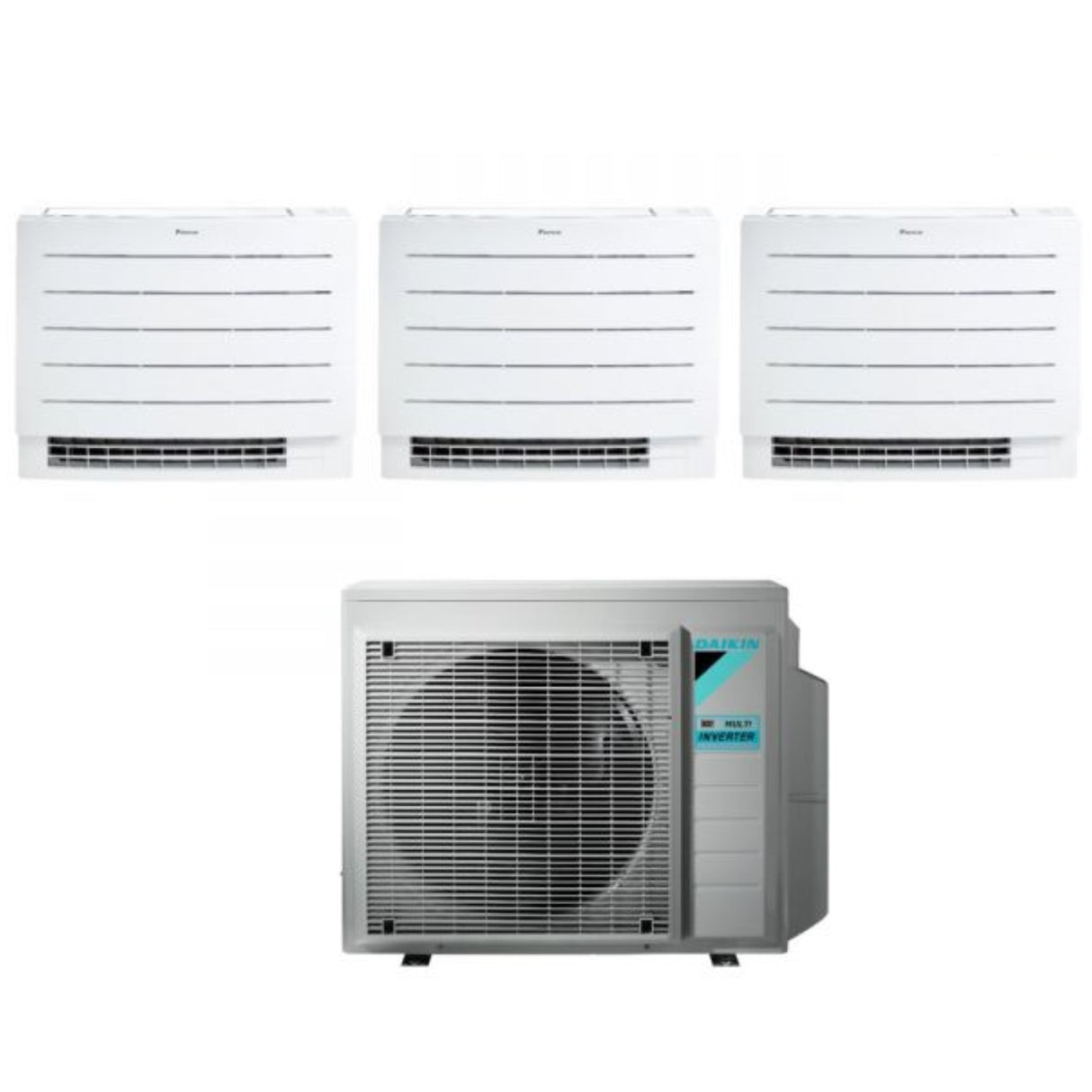 climatizzatore condizionatore daikin a pavimento trial split serie perfera fvxm a 7_7_7 con 3mxm52n r 32 wi fi integrato 7000_7000_7000 con telecomando ad infrarossi incluso garanzia italiana novita