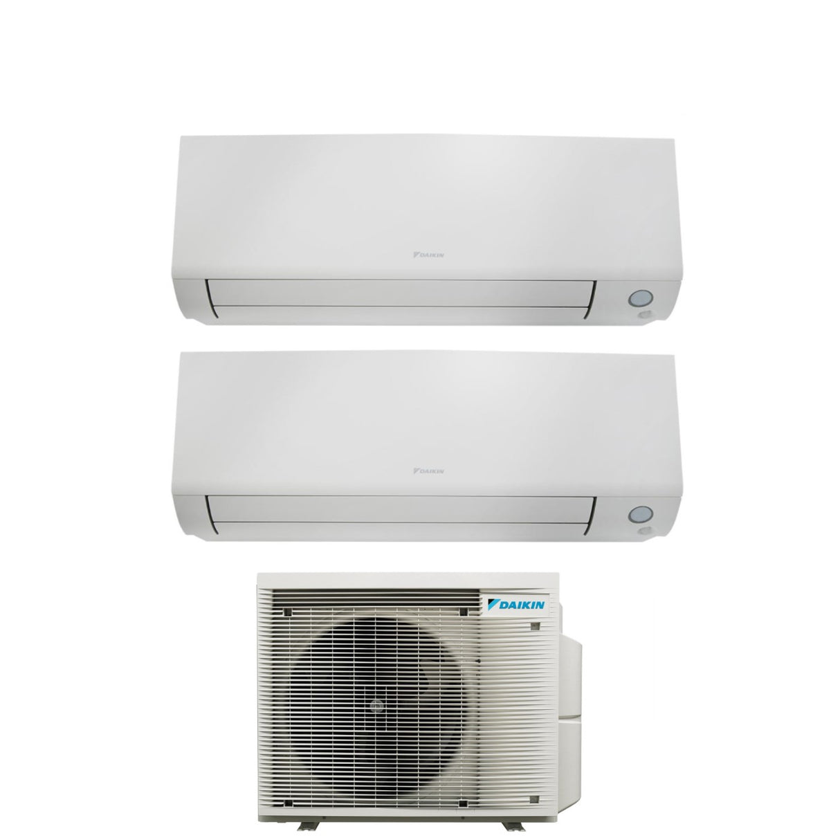 climatizzatore condizionatore daikin bluevolution dual split inverter serie perfera all season 9+9 con 2mxm50a r 32 wi fi integrato 9000+9000 garanzia italiana