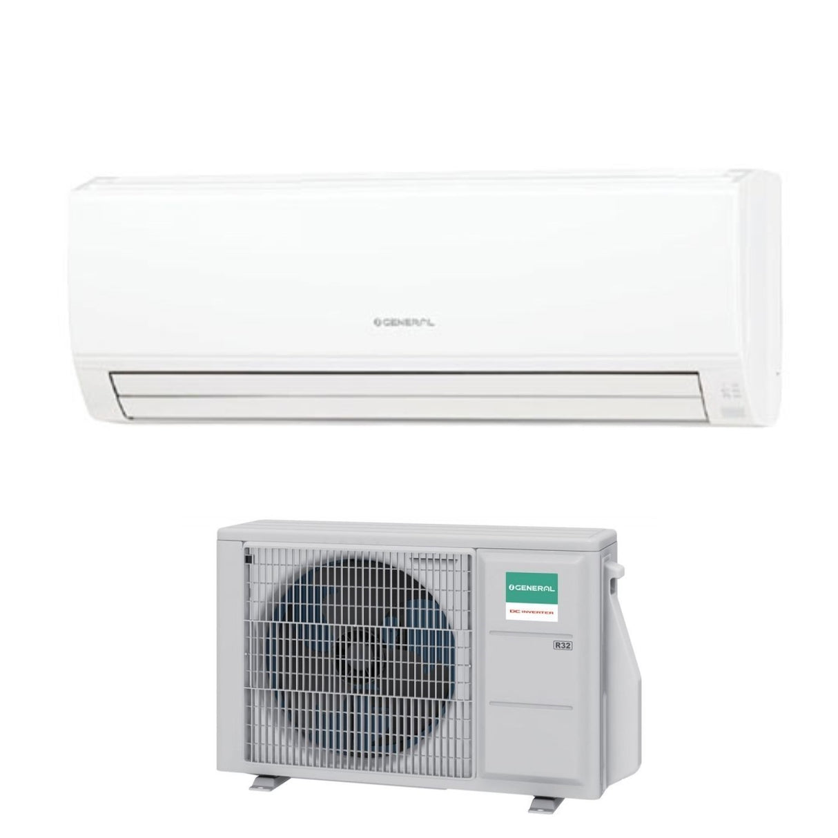 climatizzatore condizionatore general fujitsu inverter serie klca 24000 btu ashg24klca r 32 classe a__ a_