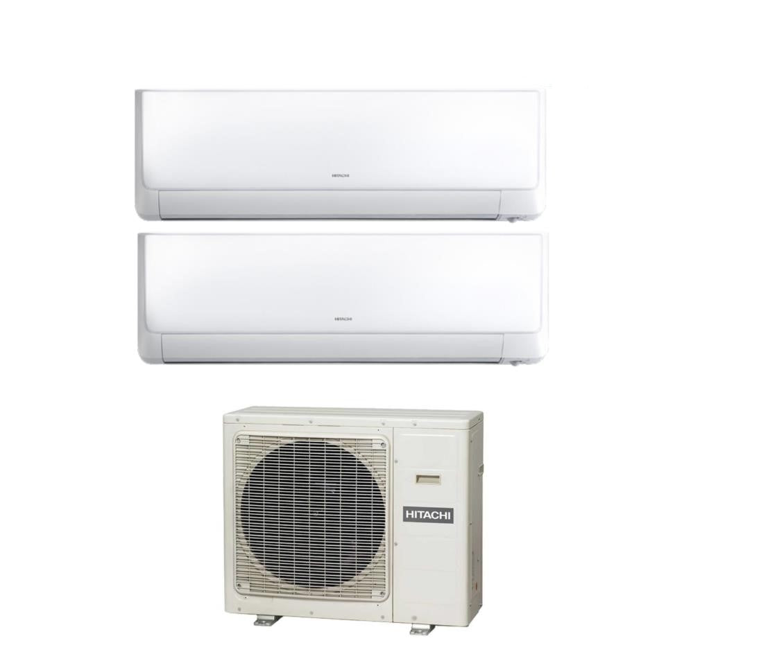 climatizzatore condizionatore hitachi dual split inverter r 32 akebono 7_9 con ram 40np2e wi fi optional 7000_9000 copia