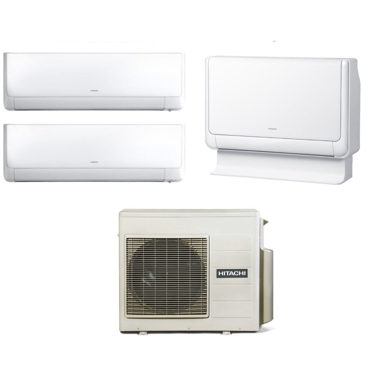 climatizzatore condizionatore hitachi trial split inverter serie performance 9000_9000 _ pavimento akebono 12000 con ram 53np3e r 32 wi fi optional 9000_9000_12000 novita