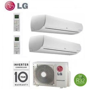 climatizzatore condizionatore lg dual split inverter serie libero 9_12 con mu2r19 ul0 r 32 9000_12000 new 2018