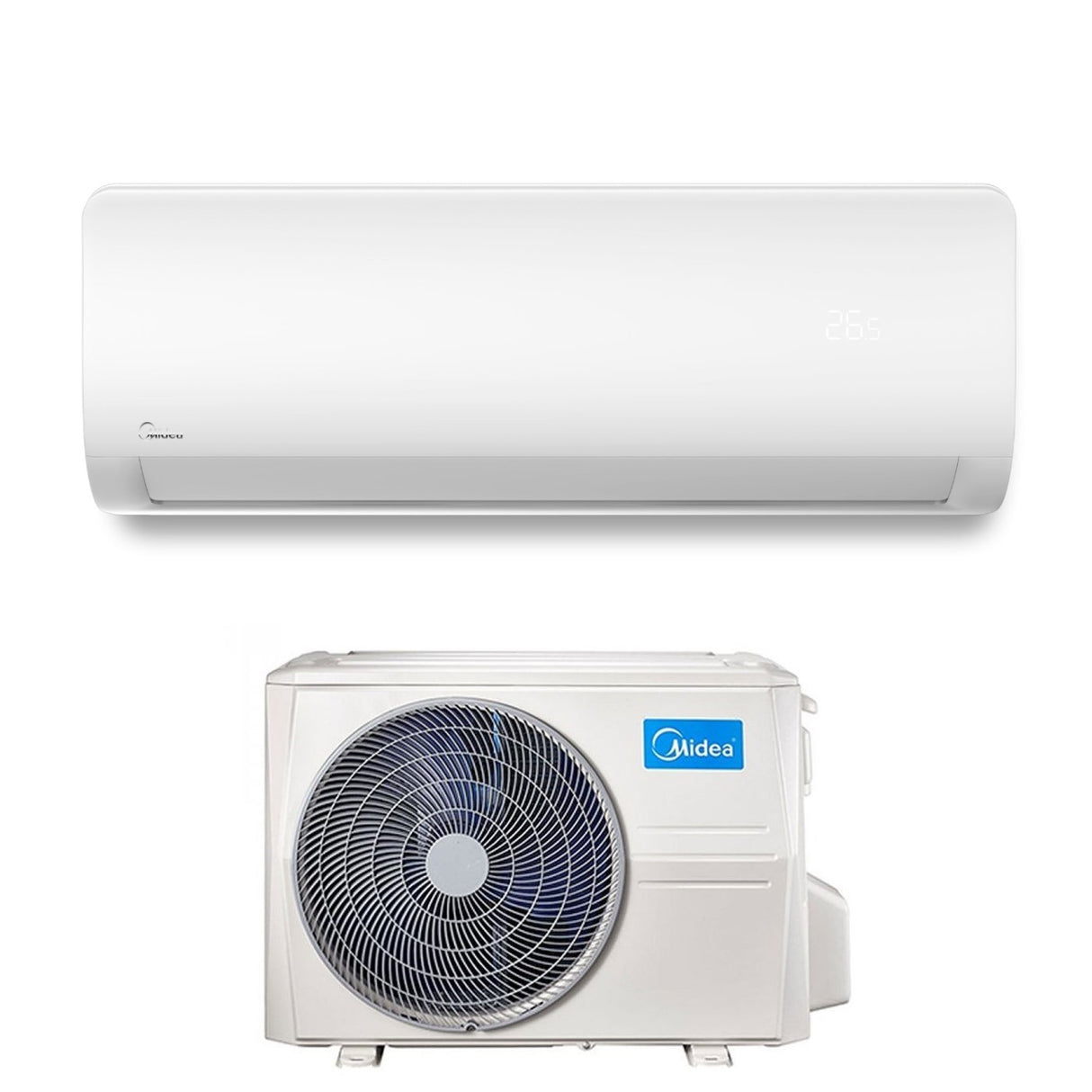 climatizzatore condizionatore midea inverter mix xtreme pro + all easy pro 12000 btu r 32 wi fi integrato msagbu 12hrfn8+msepbu 12hrfn8