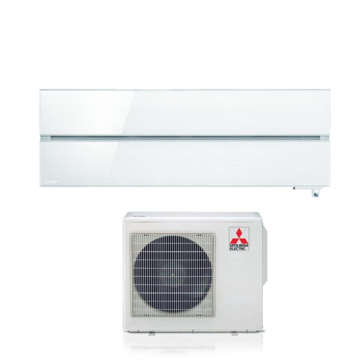 climatizzatore condizionatore mitsubishi electric inverter serie kirigamine style ln 12000 btu msz ln35vgw r 32 wi fi bianco solido