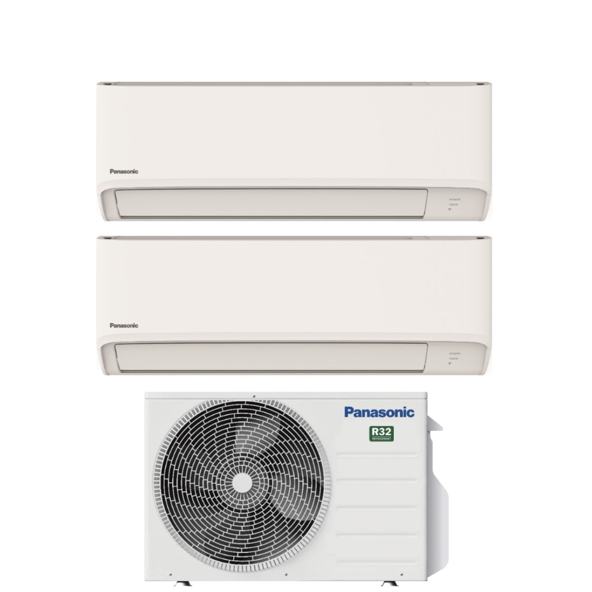 climatizzatore condizionatore panasonic dual split serie tz 7_15 con cu 2z50tbe r 32 wi fi optional 7000_15000