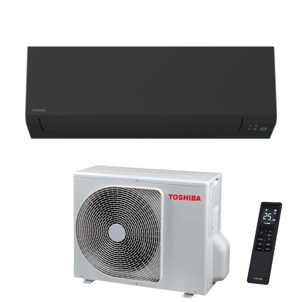 climatizzatore condizionatore toshiba inverter serie shorai edge 10000 9000 btu black a___ a___ wi fi integrato smart voice ras 10j2avsg e1 ras b10g3kvsgb e novita