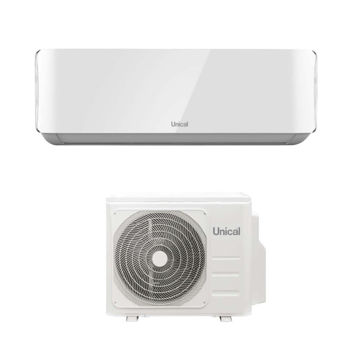 climatizzatore condizionatore unical inverter serie air cristal 24000 btu kmun 24h r 32 wi fi optional