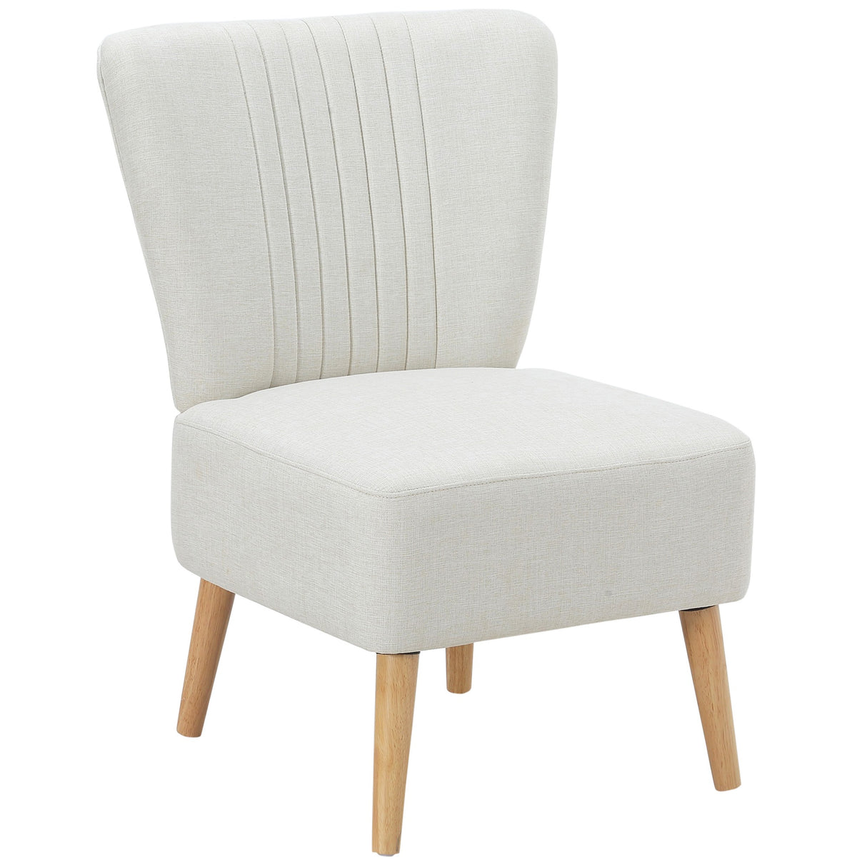 easycomfort easycomfort poltrona imbottita per soggiorno e sala in stile nordico poltroncina da camera in tessuto e gambe in legno bianco