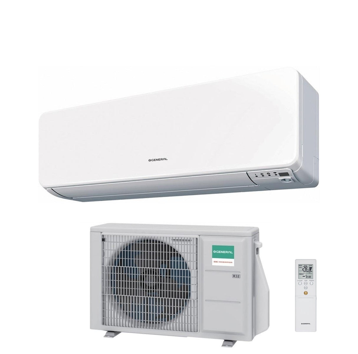 general fujitsu condizionatore general fujitsu inverter serie performance kg 12000 btu ashh12kgtg r 32 wi fi integrato