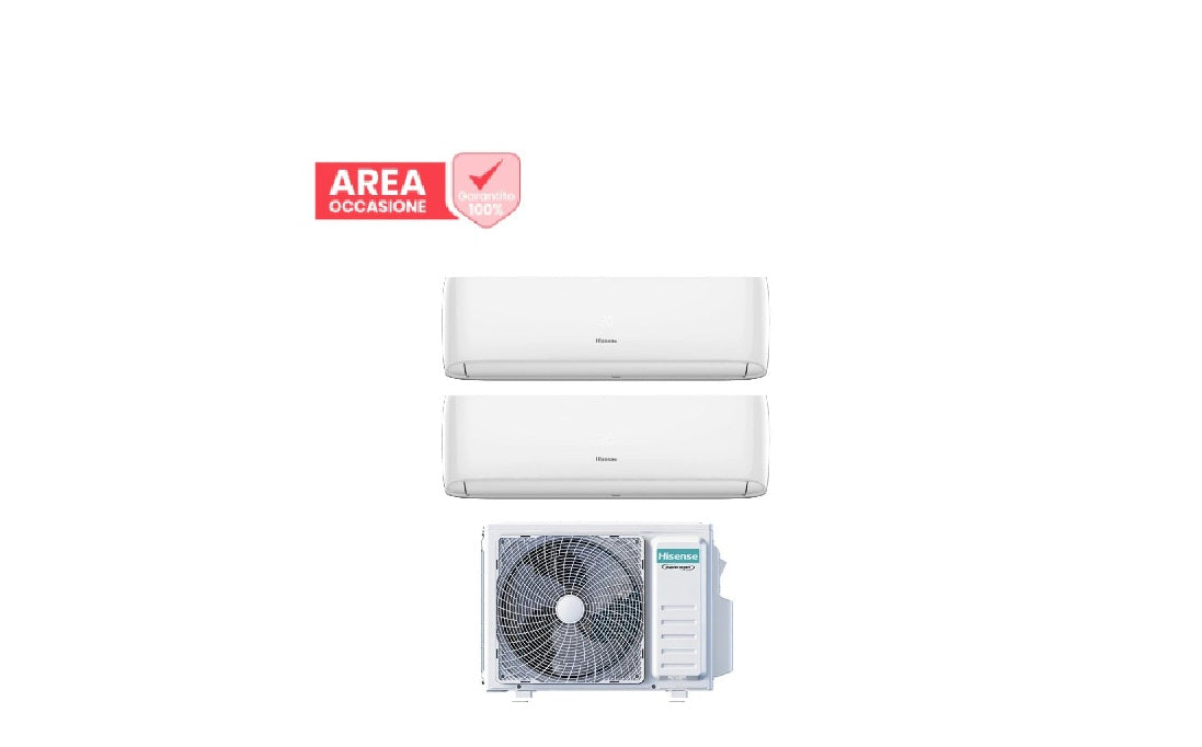 hisense area occasioni 2861 condizionatore dual split hisense hi comfort 99 con 2amw42u4rgc r 32 wi fi integrato