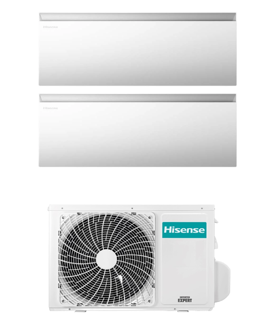 hisense condizionatore dual split hisense air master 912 btu con 2amw52u4rxc r 32 wi fi integrato