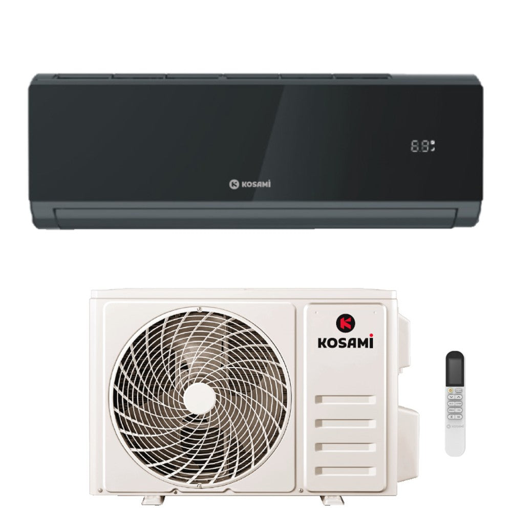 kosami condizionatore kosami paros black 18000 btu r 32 wi fi integrato