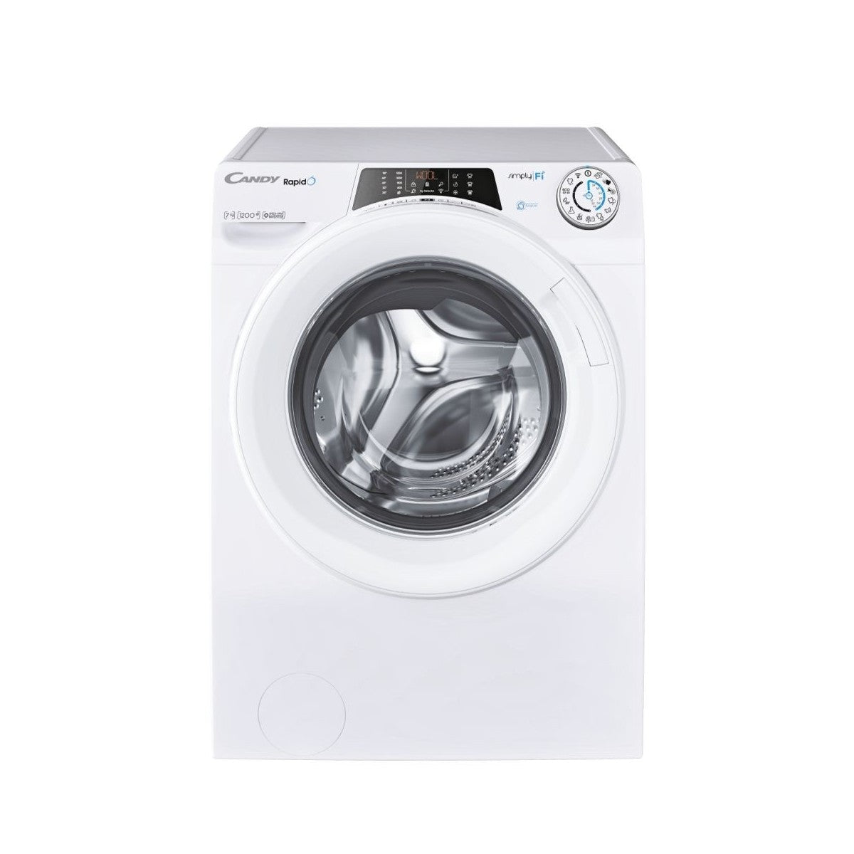 lavatrice a carica frontale candy 7 kg rapido ro4 1274dwme 1 s 1200 giri classe a