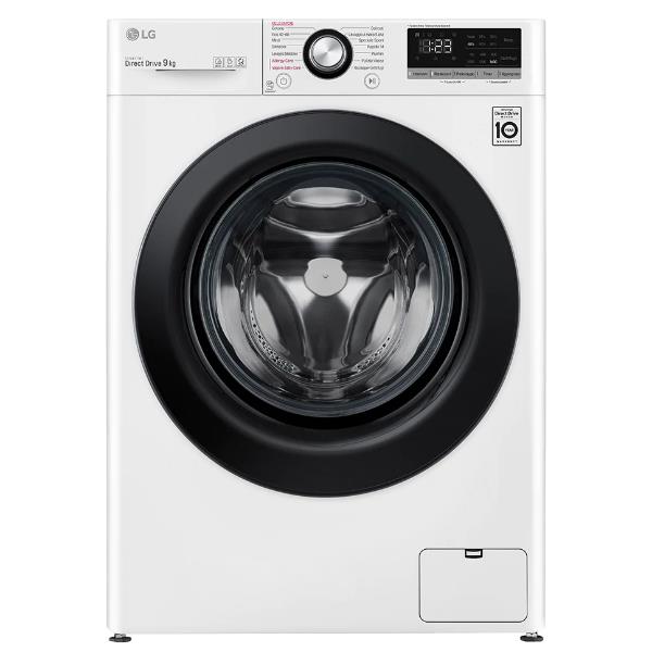 lavatrice a carico frontale lg f4wv309sae ai dd 9 kg classe a a85xl60xp56 5 1400 giri smart diagnosis motore inverter direct drive