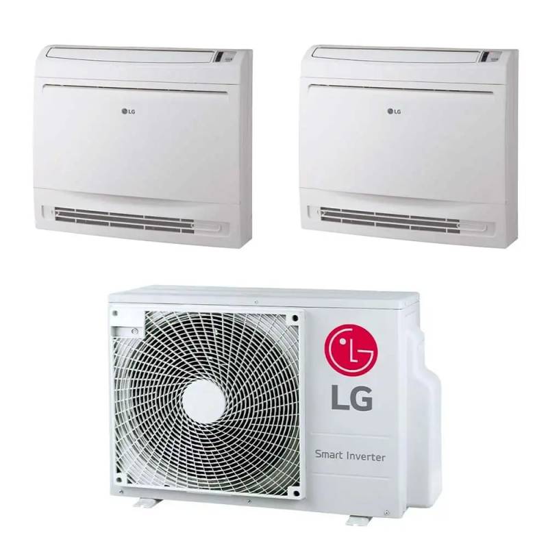 lg condizionatore dual split console lg 912 btu con mu2r15 r 32 wi fi optional