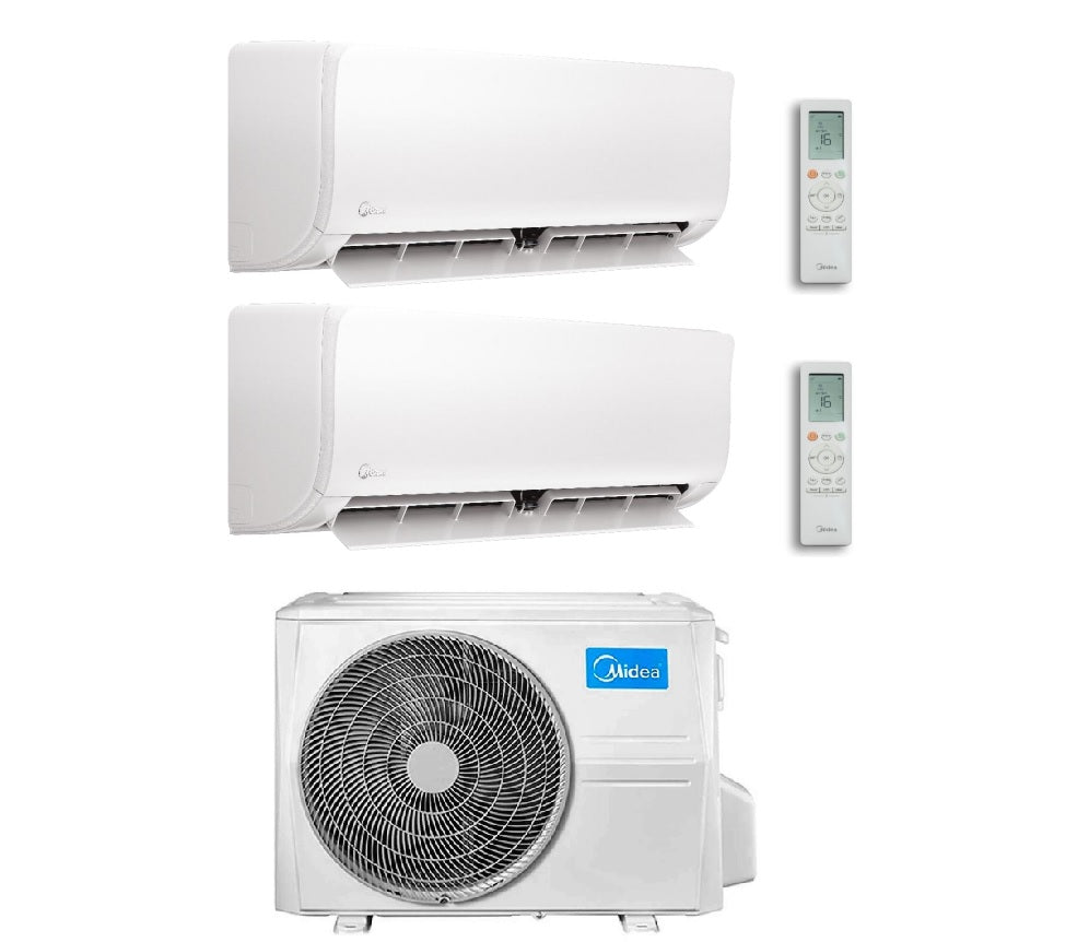 midea condizionatore midea dual split inverter serie xtreme pro 1200012000 btu con m2oe 18 r 32 wi fi integrato