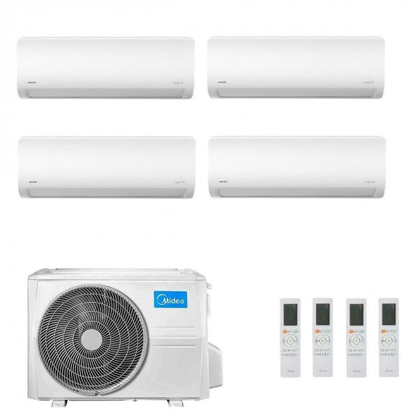midea condizionatore midea quadri split inverter serie xtreme pro green 9000120001200012000 btu con m4o 36 r 32 wi fi integrato
