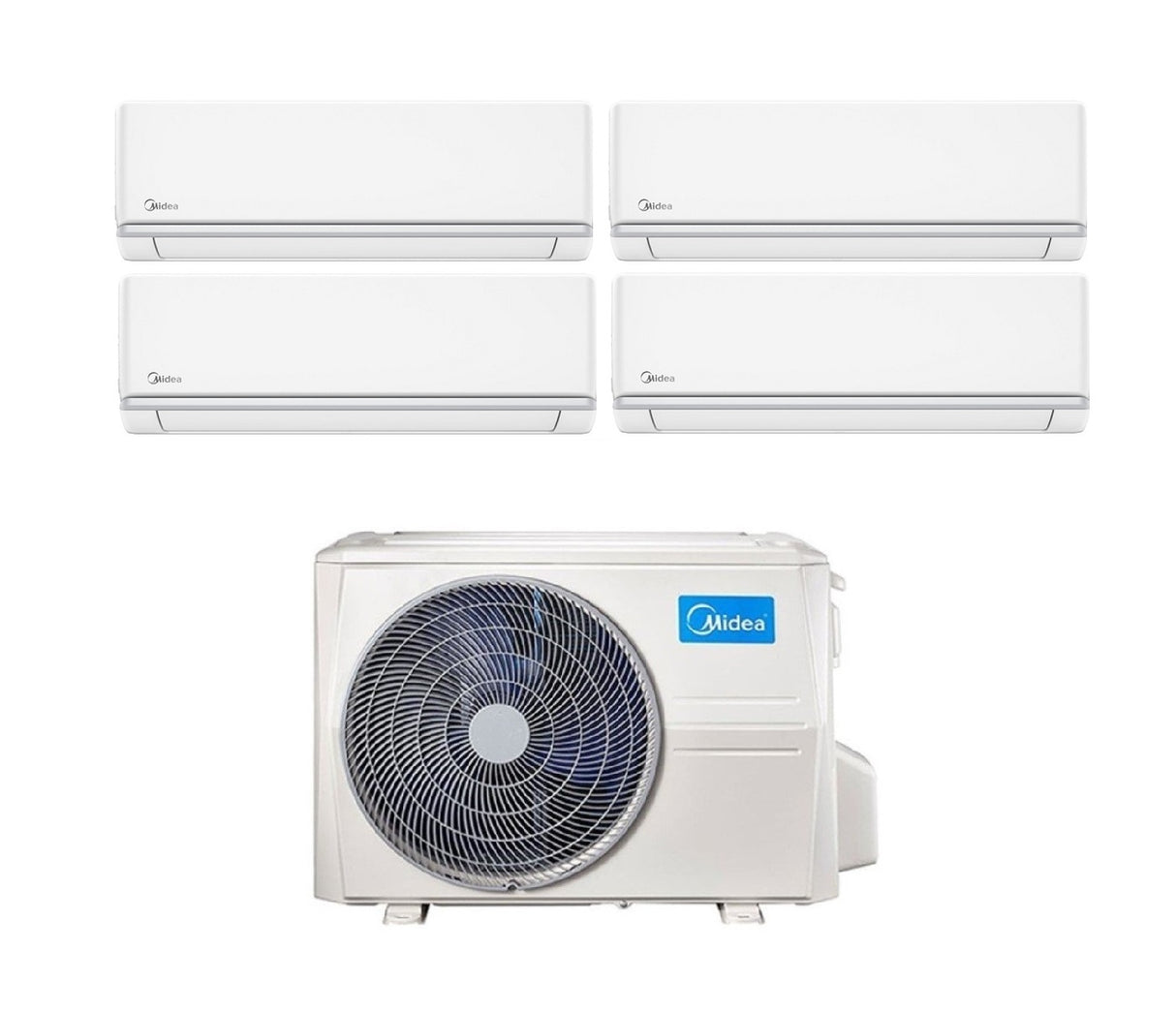 midea condizionatore quadri split midea elegance 991212 con m4o 36fn8 q r 32 wi fi optional