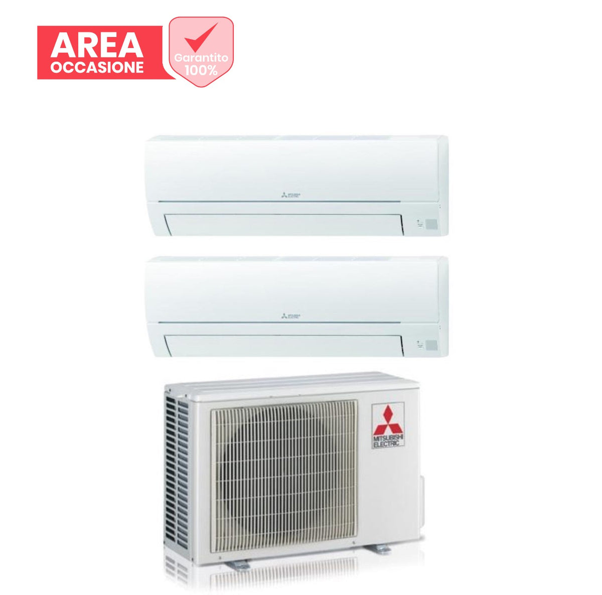 mitsubishi electric area occasioni climatizzatore condizionatore mitsubishi electric dual split inverter serie smart msz hr 99 con mxz 2ha50vf r 32 wi fi optional 90009000