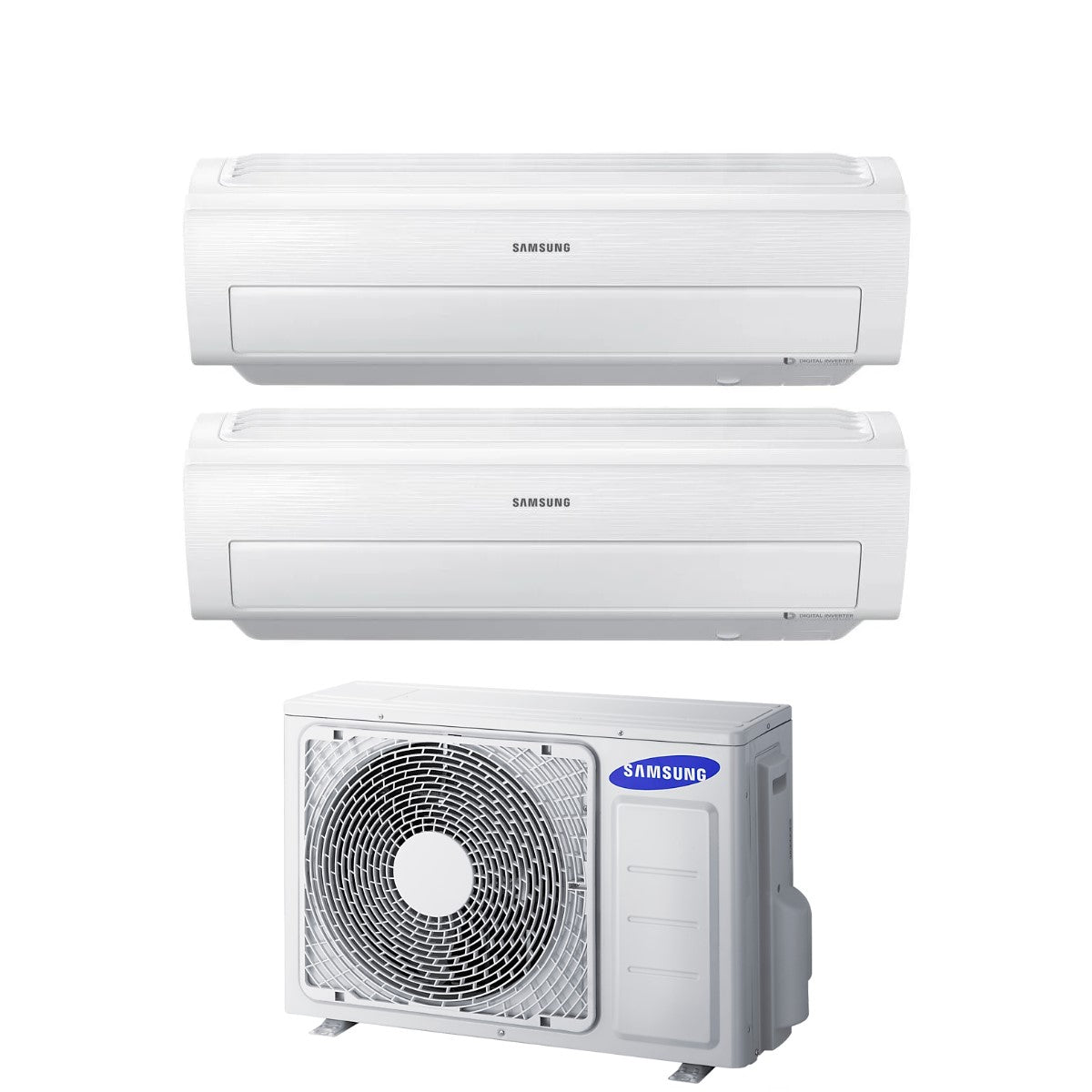offerta climatizzatore condizionatore samsung dual split inverter serie ar5500m 7_7 con aj050fcj2eh eu r 410 wi fi integrato 7000_7000
