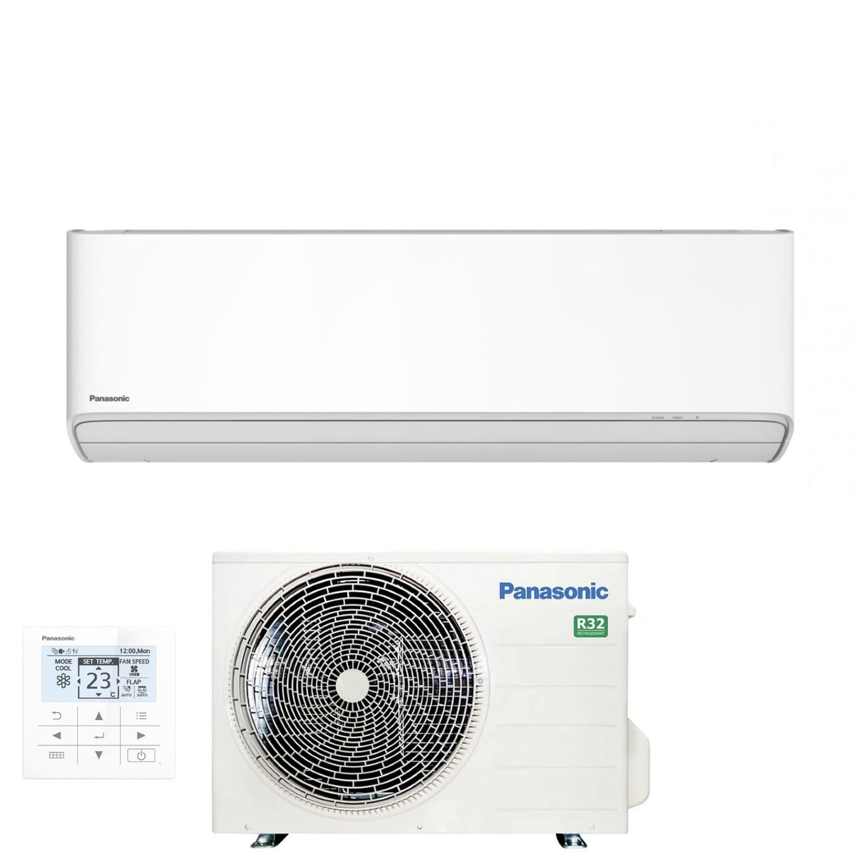 panasonic condizionatore panasonic cs 9000 btu cs z25ykea 1 r 32 wi fi integrato con comando a filo