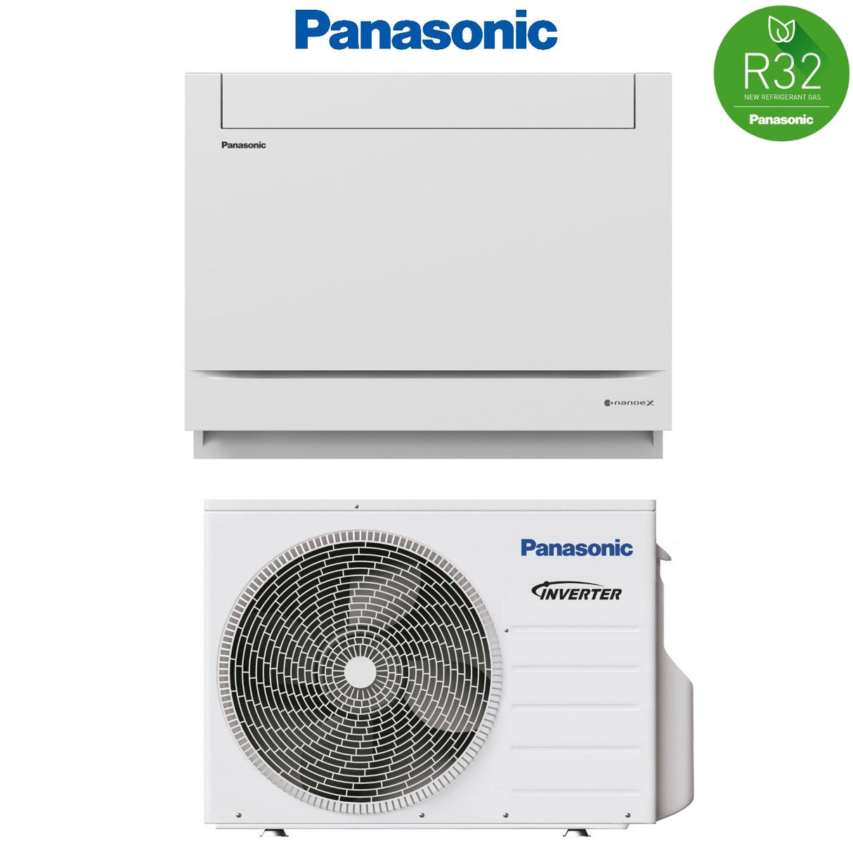 panasonic console da pavimento inverter 18000 btu cu z50ubea cs z50ufeaw gas r 32