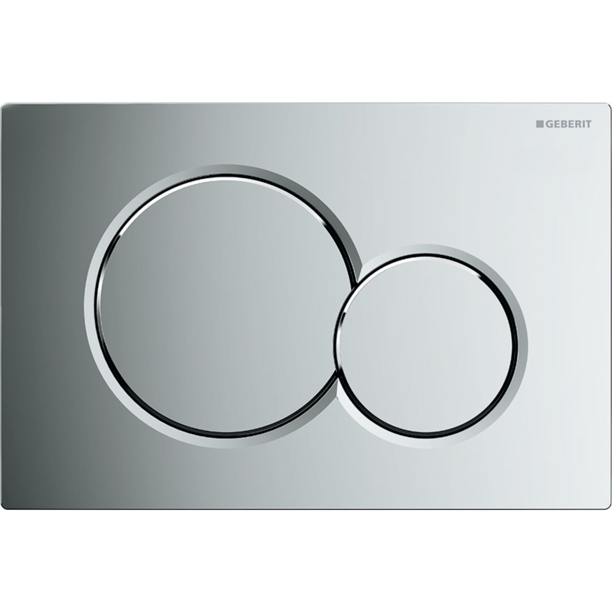 placca di scarico wc geberit sigma01 per risciacquo a due quantita 115.770.21.5 cromo lucido