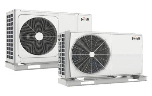 pompa di calore reversibile ferroli omnia m 3.2 6 kw per installazione esterna con compressore dc inverter r 32 wifi comando incluso novita