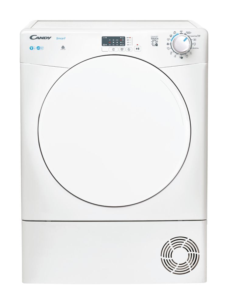 asciugatrice a condensazione candy cse c9lf s 9 kg nfc classe energetica b