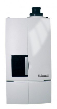 caldaia a gas rinnai a condensazione amami 34 plus metano completa di kit fumi