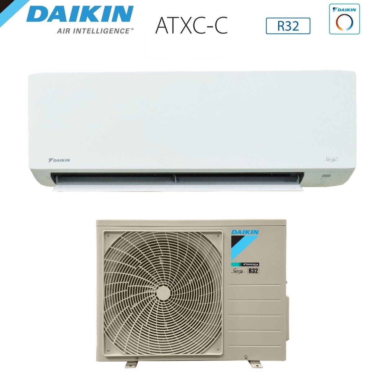 climatizzatore condizionatore daikin inverter serie siesta atxc c 9000 btu atxc25c _ arxc25c r 32 wi fi optional classe a__ a_ novita